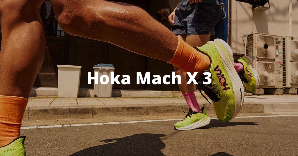 Hoka Mach X 3Comfort migliorato, stessa reattività: la scarpa che supera i limiti