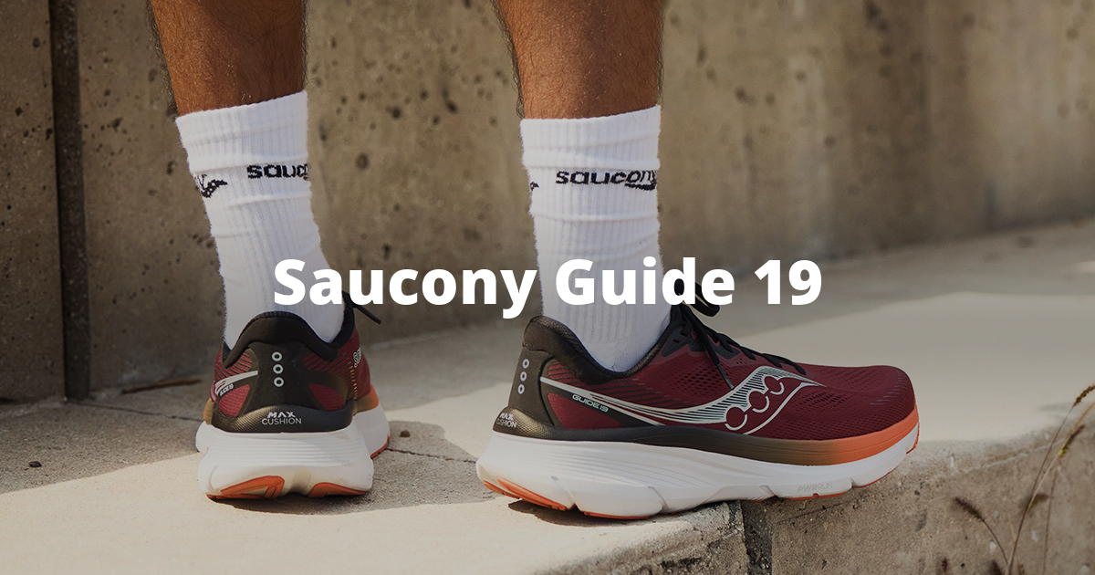Saucony Guide 19Comfort fluido, supporto sicuro