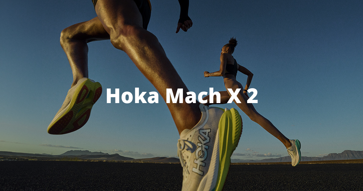 Hoka Mach X 2 Train at full speed