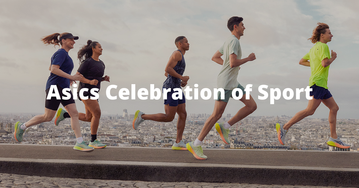 Asics Celebration of Sport The power of running to spread positivity