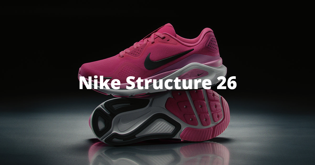 Nike Structure 26 Apoyo e innovación en un concepto confiable