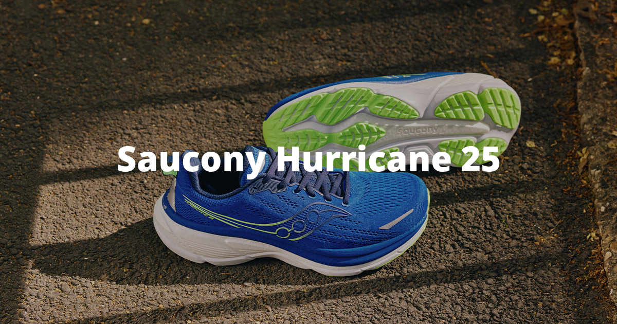 Saucony Hurricane 25 Estabilidad y comodidad en cada paso