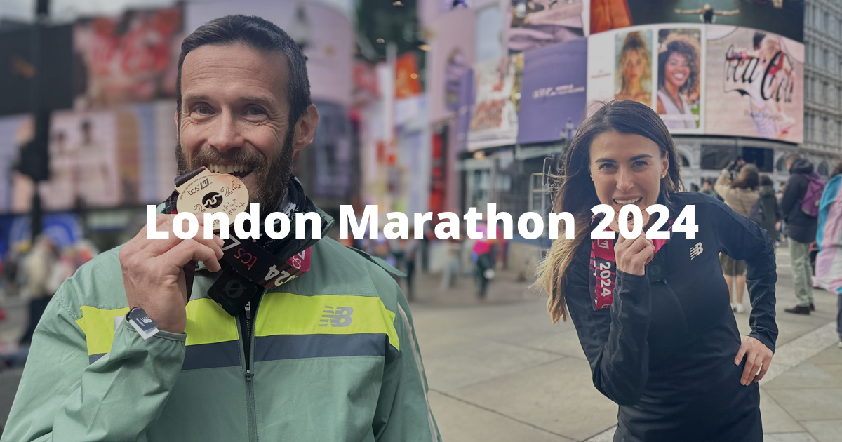 Marat&oacute;n de Londres 2024 Eleonora Gardelli y Giorgio Pulcini comparten su incre&iacute;ble experiencia.