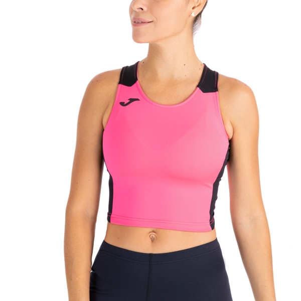 Top Running Mujer Joma Record II Top  Fluor Pink/Black 901397.031