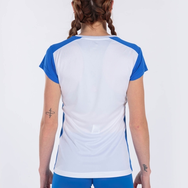 Joma Record II T-Shirt - White/Royal
