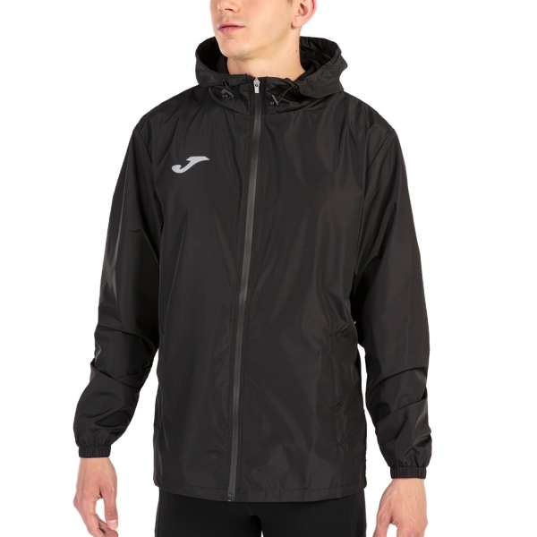 Men's Running Jacket Joma Night Logo Jacket  Black 102235.100