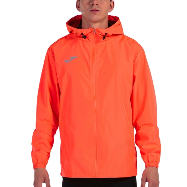 Men's Running Jacket Joma Elite VIII Jacket  Fluor Coral 102235.040