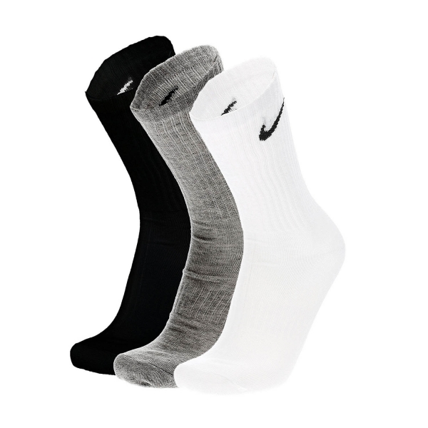 Calze Nike Everyday Lightweight Crew x 3 Calze  White/Black/Dark Grey SX7676964