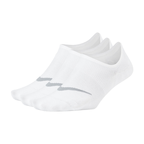 Socks Nike Everyday Plus Lightweight x 3 Socks Woman  White/Wolf Grey SX5277101