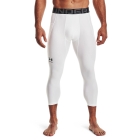 Under Armour HeatGear 3/4 Mallas - White/Black