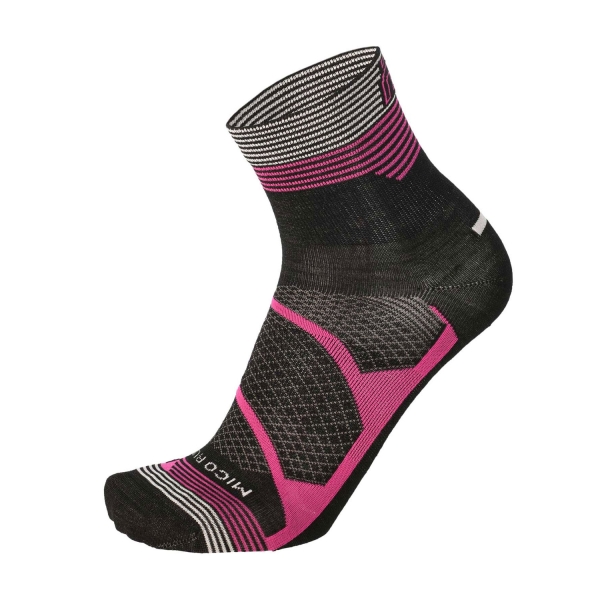 Socks Mico Warm Control Performance Socks  Nero/Fucsia CA 1298 573