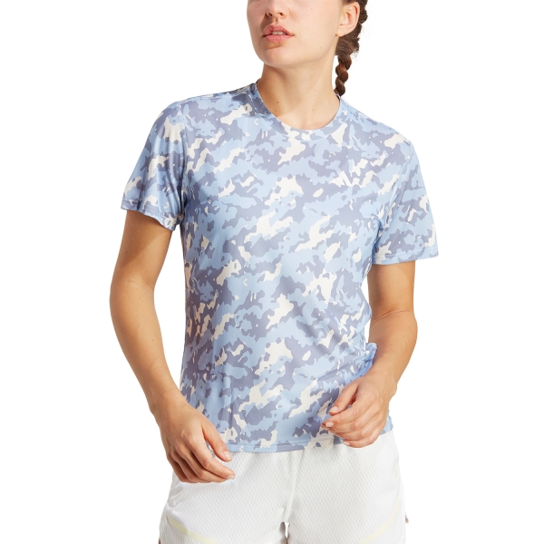 Women's Running T-Shirts adidas Own The Run TShirt  Blue Dawn HR9975