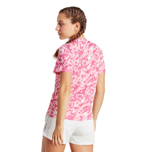 adidas Own The Run T-Shirt - Clear Pink