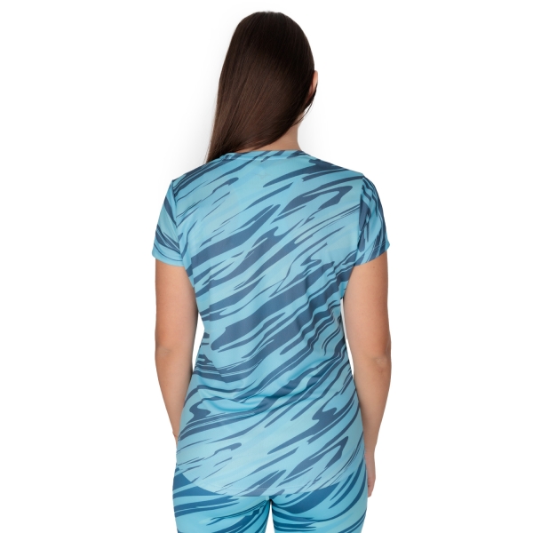 Mizuno Impulse Core Graphic T-Shirt - Maui Blue