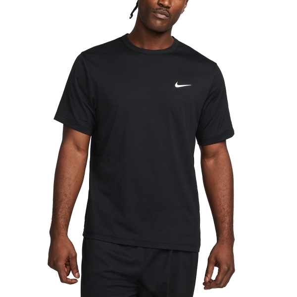 Men's Training T-Shirt Nike DriFIT Hyverse TShirt  Black/White DV9839010