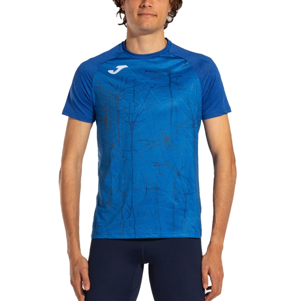 Maglietta Running Uomo Joma Elite IX TShirt  Royal 102755.700