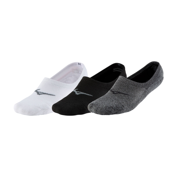 Socks Mizuno Super x 3 Socks  White/Black/Grey J2GX0055Z77