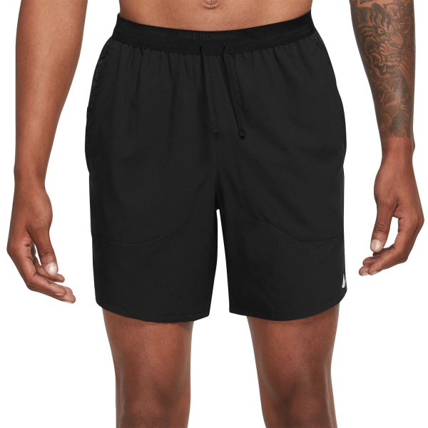 Men's Running Shorts Nike DriFIT Stride 7in Shorts  Black/Reflective Silver DM4761010
