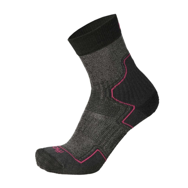 Socks Mico Ever Dry Protech Light Weight Socks  Antracite/Fucsia CA 3069 403