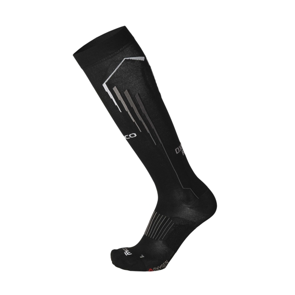 Calze Mico Compression OxiJet Light Weight Calze  Nero/Grigio CA 1273 170