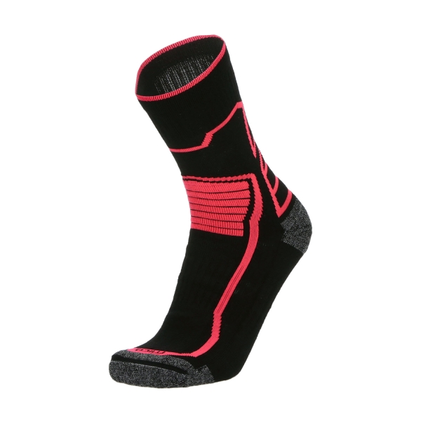 Socks Mico Warm Control Merinos Socks  Nero/Pop Star CA 3027 773