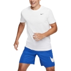 Nike Dri-FIT Swoosh Logo T-Shirt - White/Black