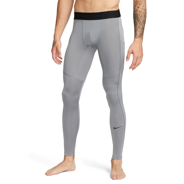 Men's Underwear Tights Nike Pro DriFIT Long Tights  Smoke Grey/Black FB7952084