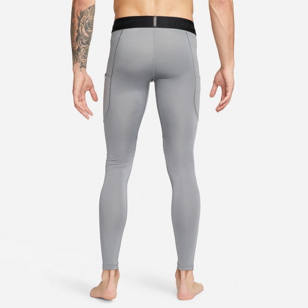 Nike Pro Dri-FIT Long Tights - Smoke Grey/Black