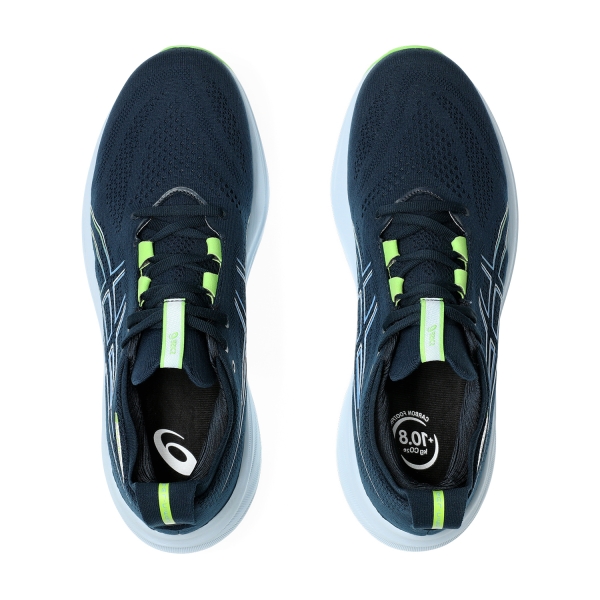 ASICS Gel Nimbus 26 - French Blue/Electric Lime