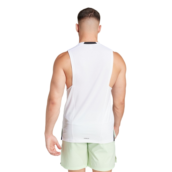 adidas D4T AEROREADY Tank - White