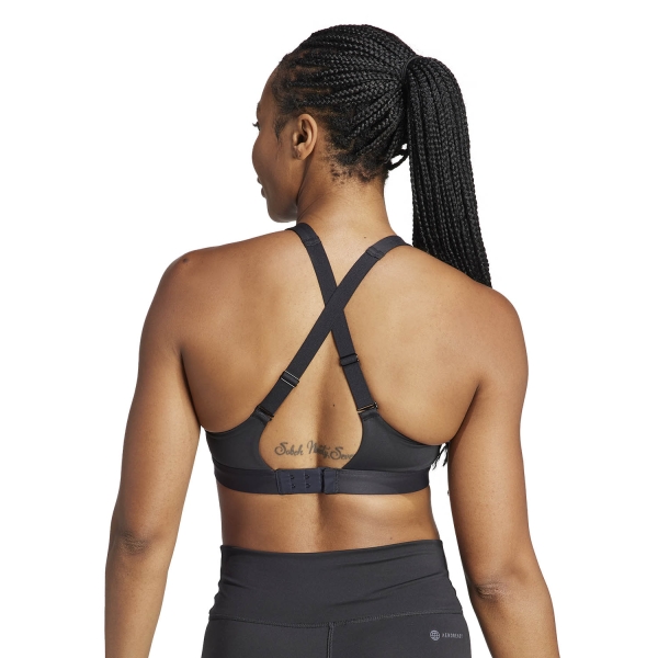 adidas Engineered 3Bar Sports Bra - Black
