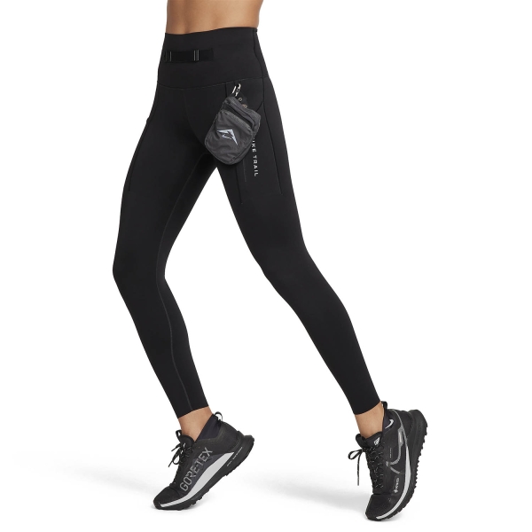 Women's Pants & Tights Trail Running Nike Go Trail 7/8 Tights  Black/Dark Smoke Grey FN2664010