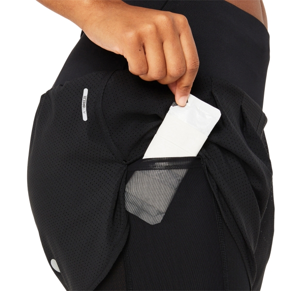 ASICS Road 2 in 1 3.5in Shorts - Black