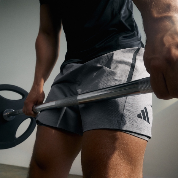 adidas D4T adistrong 3in Shorts - Grey Three/Black