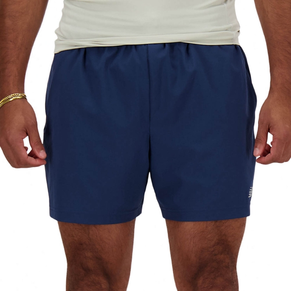Men's Running Shorts New Balance Performance 5in Shorts  NB Navy MS41227NNY