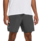 Under Armour Launch 7in 2 in 1 Shorts - Castlerock/Reflective