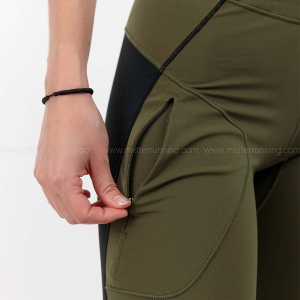 SCOTT Explorair Tights - Fir Green/Black