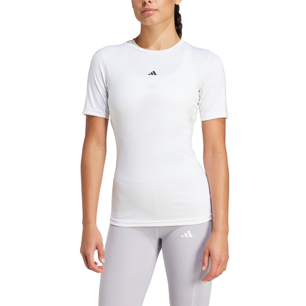 Women's Fitness & Training T-Shirt adidas TechFIT AEROREADY TShirt  White IX3254