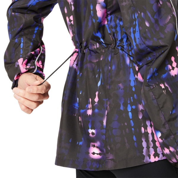 ASICS Road Lite-Show Jacket - Performance Black/Bold Magenta