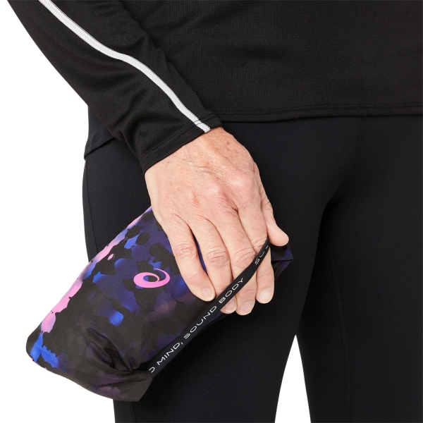 ASICS Road Lite-Show Jacket - Performance Black/Bold Magenta