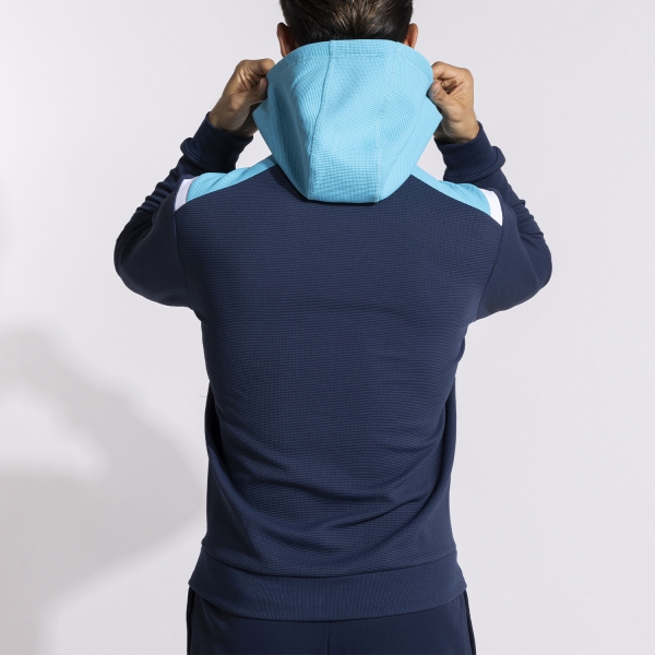 Joma Toledo Hoodie - Navy/Fluor Turquoise