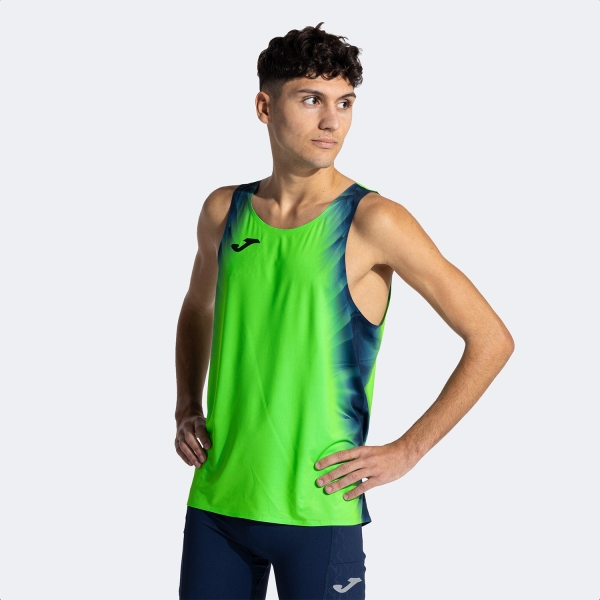 Joma Elite XI Tank - Fluor Green/Navy