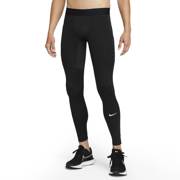 Men's Underwear Tights Nike Pro Warm Long Tights  Jade Horizon/Light Silver FB7961010