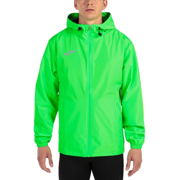 Men's Running Jacket Joma Elite VIII Jacket  Fluor Green 102235.020