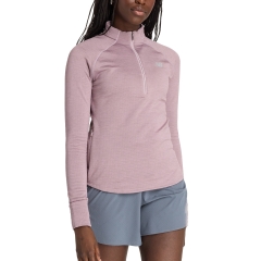 New Balance Athletics Heat Camisa - Ice Wine Heather
