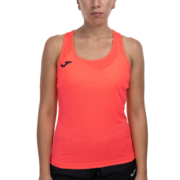 Canotta Running Donna Joma Siena Canotta  Coral Fluor 900703.040