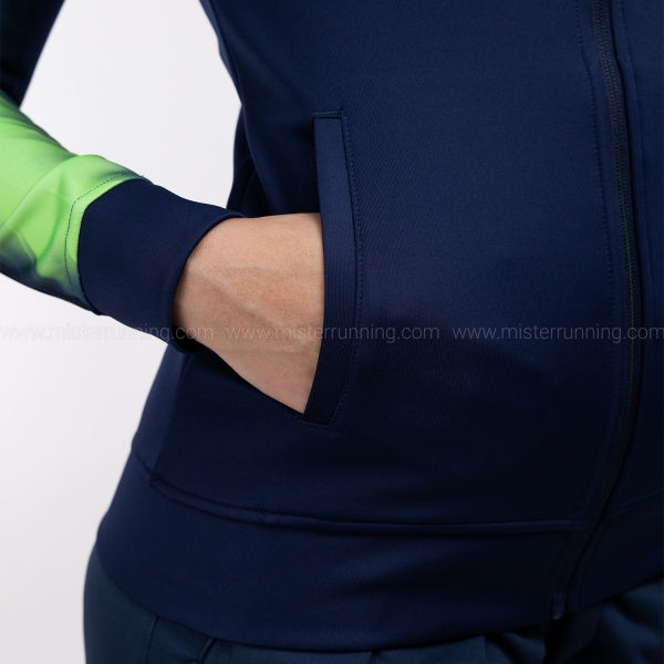 Joma Elite XI Jacket - Navy/Fluor Green