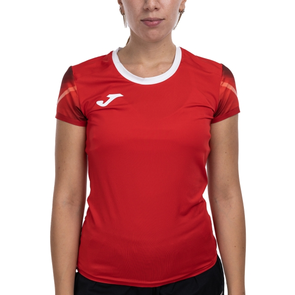 Women's Running T-Shirts Joma Elite XI TShirt  Red/White 902252.602