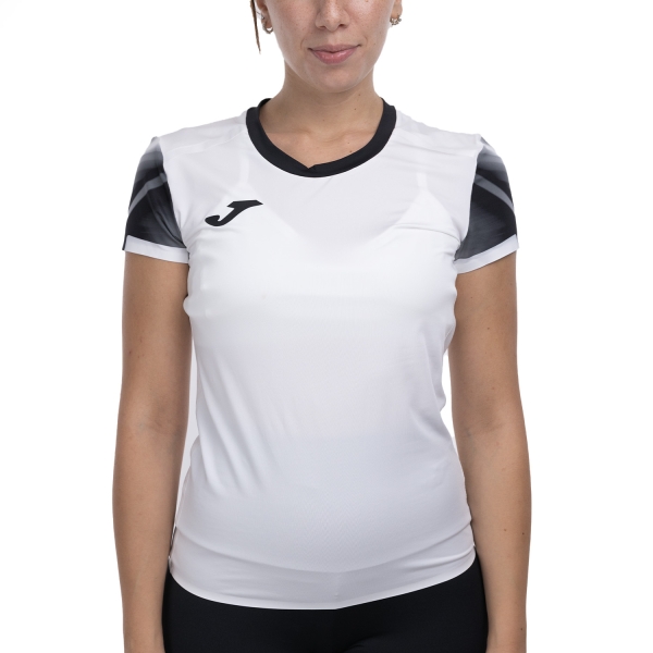 Women's Running T-Shirts Joma Elite XI TShirt  White/Black 902252.201