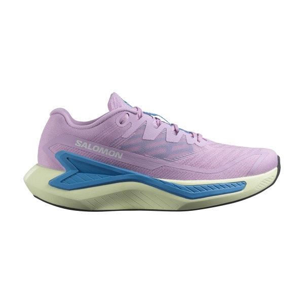 Women's Neutral Running Shoes Salomon DRX Bliss 2  Orchid Bouquet/Diva Blue/Lime Cream L47565500